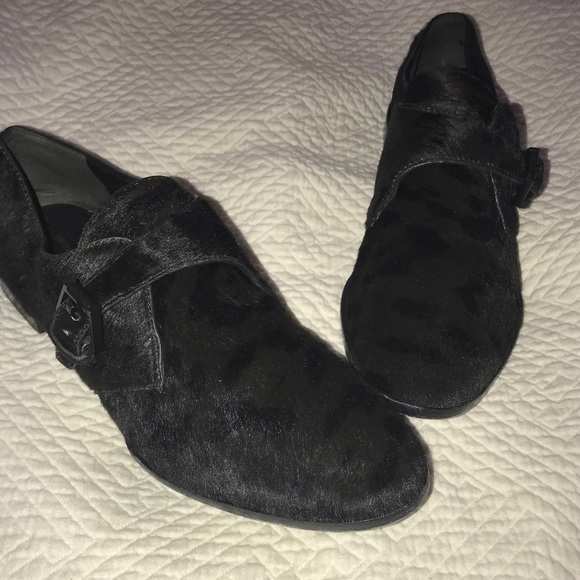 Alexander Wang Pony Hair "Ruby" Oxford Loafers. - Picture 3 of 7